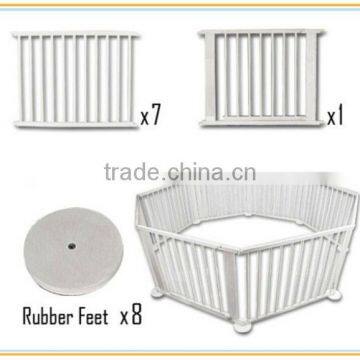 China Wholesale Folding Solid Wood Baby Playpen Kids Wood Playpen photo-6