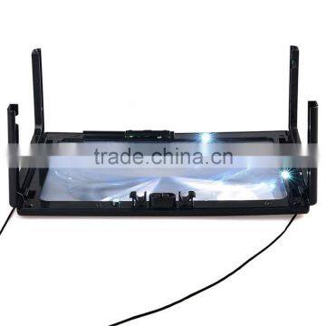 Hands Free A4 Full Page Large Magnifier Magnifying Glass Lens for Reading /Cord photo-4