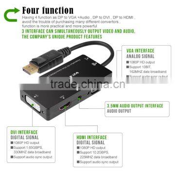 Voxlink New High Speed Gold Plated DisplayPort TO VGA/Aduio/HDMI/DVI Cable Adapter for Macbook photo-5