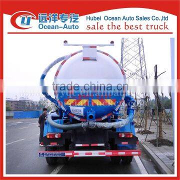 Hubei Manufacturer Tanker Truck Capacity 10cbm Sewage Suction Tanker Truck for Sale photo-5