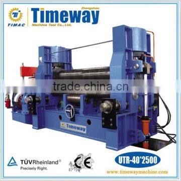 CNC Small Size Upper Roller Universal Three Roller Plate Rolling Machine With Pre-Bending