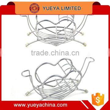 Lovers Desk Heart Shaped Pink Metal Toothpaste Toothbrush Holder Rack photo-4