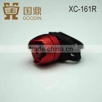 Aluminum Alloy Colour Body of Bike Rear Light,1 Super Bright Red LED Bike Light,240 Degree View Angle photo-2