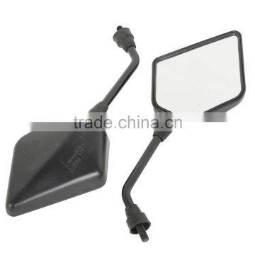 8mm Universal Wing Rear View Mirrors Side Pair For Suzuki Honda Kawasaki Yamaha photo-5