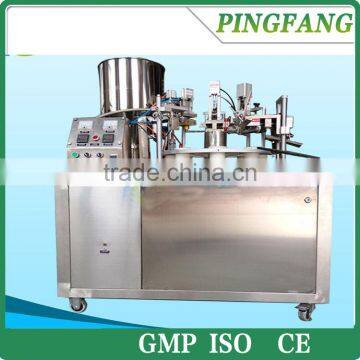 KP 250-A semi-automatic plastic cosmetic tube filling sealing machine with best price