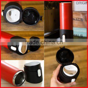 Hot Sell Stainless Steel Creative Inverted Make Tea Double Layers Vacuum Insulated Cup photo-4