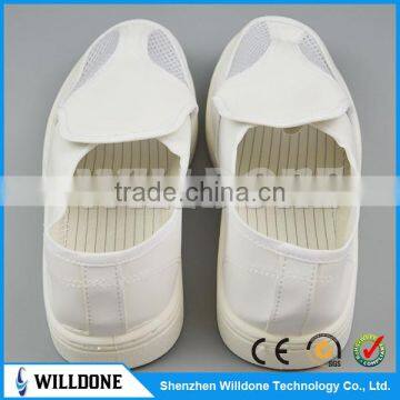 Hot Sale Leather Double Hole Shoes Esd Cleanroom Shoes photo-2