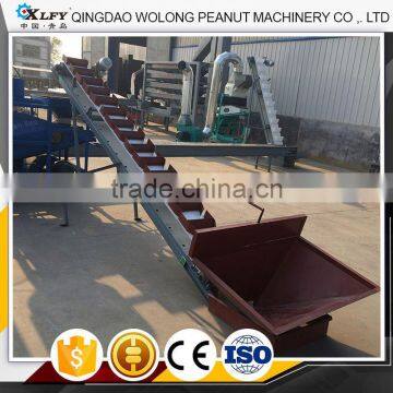 Slope type bucket elevator lifting machine for particle transmission