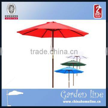 UMB00142 Wood Outdoor Umbrella For Garden