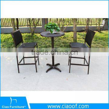 New Design Good Quality All Weather Bar Set Furniture