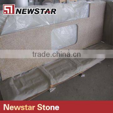 China Granite G682 Hot Countertop Yellow Vanity Top photo-3