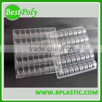 Recycled clear plastic egg tray polystyrene tray