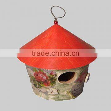 Top Quality Handmade Wooden Bird Hose/pet House, Decorated Wooden Bird House photo-4