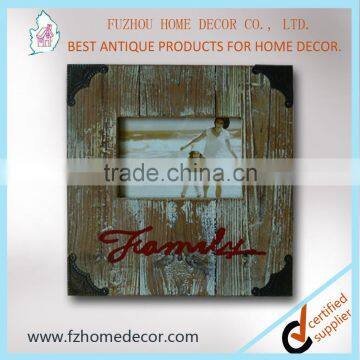 Very Lovely MDF Carton Photo Frame for Kids With Linen Bowknot Decor photo-6