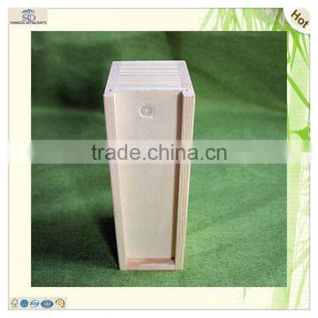 Wholesale Small Unfinished Creative Gift Sliding Lid Wooden Toy Box photo-2