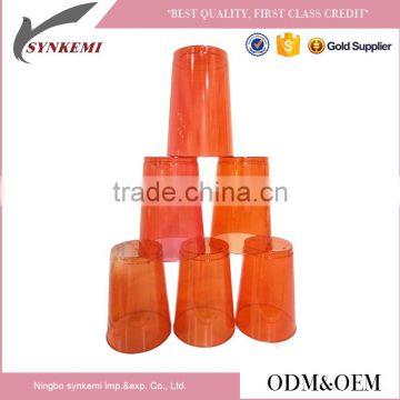 Disposable plastic tea cup wine glass wholesale