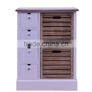 White Modern Wooden Bedroom Furniture Bedside Table Nightstand photo-4