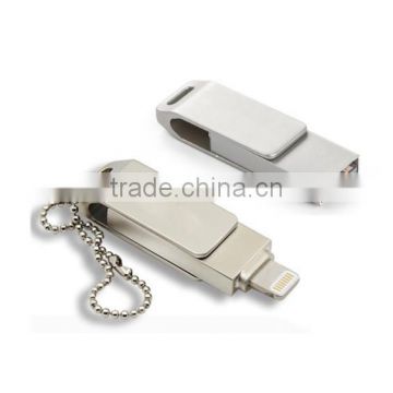 High quality U-disk iDrive otg usb flash drive u disk for iPhone 5 5s 6 Plus iPad Mini PC IOS