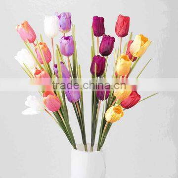 SJ10131020 Fabric Tulip Silk Flower photo-6