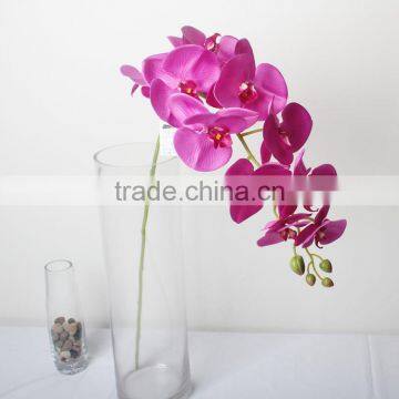 SJ10111099 Artificial China Silk Orchid Single Stem Flower photo-6