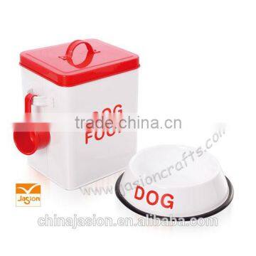 Carbon Steel With Powder Coated Food/Water Serving Cat Dog Feed Pet Bowl photo-3