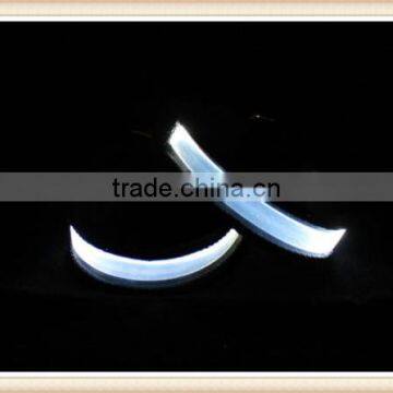 10 X HIGH VISIBILITY SLAP ARM BANDS - REFLECTIVE FLUORESCENT ORANGE SNAP BANDS photo-5