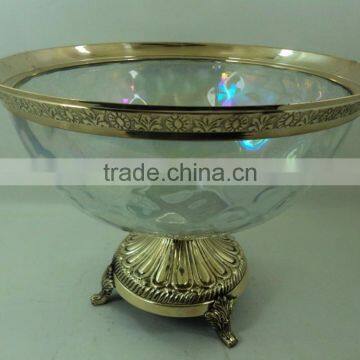 golden glass shiny home decor used goods