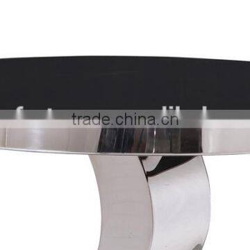 C04 Modern Round Mirror Sofa Side Coffee Table photo-3