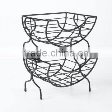 2017 China Supplier Caizhu Wholesale Basket Metal Fruit photo-2