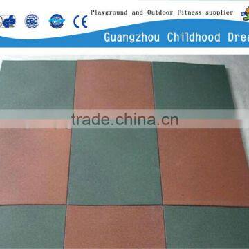 (HC-1008 )outdoor Patio Recycled Rubber Brick Paver Mat