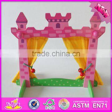 2016 New Products Children Toy Wooden Puppet Theatre for Sale W10D146 photo-4