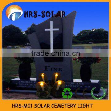 Solar grave light ;Memorial Light;Cemetery lamp