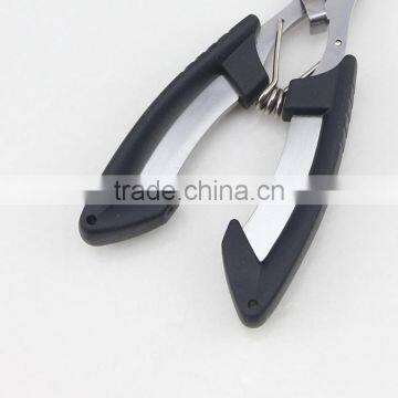 Black Handle Multi Function Braid Cutters Fishing Line Cutter Fishing Pliers