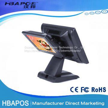 HBA-Q1T POS All in One Touch Electronic Cash Register Machine With 15