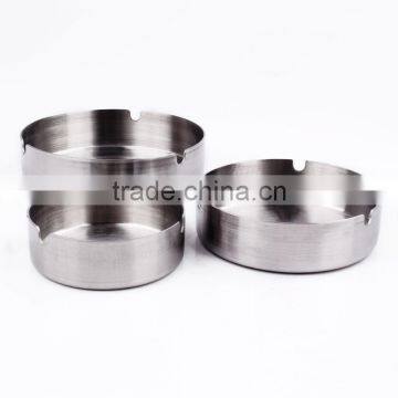 Wholesale Sliver Stainless Steel Metal Auto Ashtray photo-3