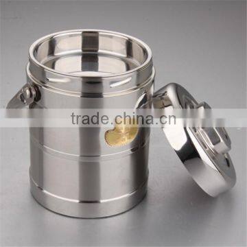 China supplier manufacture stainless steel container metal container for warm food