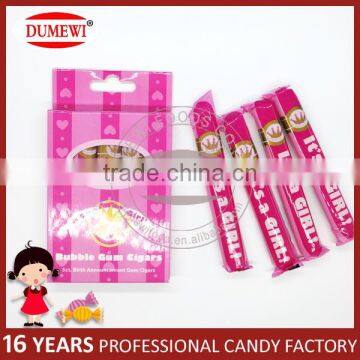 It's A Girl Stick Bubble Gum Cigar Dubble Bubble Gum photo-2