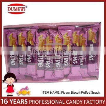 Cheese Flavor Biscuit Puffed Stick/ Sandwich Biscuits Stick photo-3