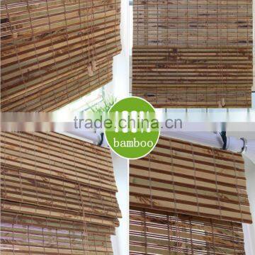 Printed bamboo window blinds for home window