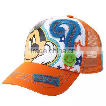 Hot Sale New Fashion Style Kids Trucker Hats Custom Print Baseball Mesh Cap photo-3