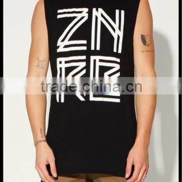 Large Printed Mens Singlet Manufacturer