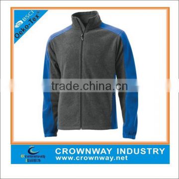 Men's Heavy Polar Fleece Jacket with Elastic Cuff