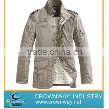 Men's fashion nylon packaway jacket