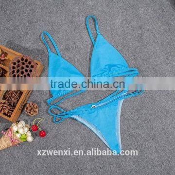 Wholesale 2017 New Design Sexy Swimwear Bathing Suits Xxx Hot Sex Bikini Women Beachwear OEM Bralettes photo-5