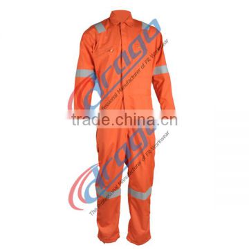 Inherently flame resistant coverall