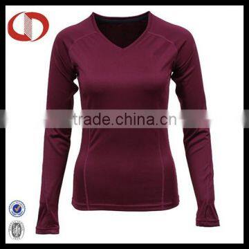 Compression long sleeve compression shirt for women