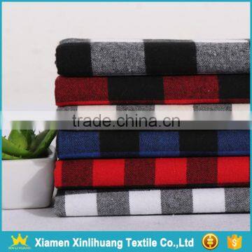 Factory Direct Sale Yarn Dyed 100% Cotton Plaid Fabric for Garment