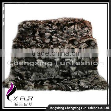 CX-D-116 New Design Bedding Sets / Fox Fur Blanket / Bed Cover photo-5