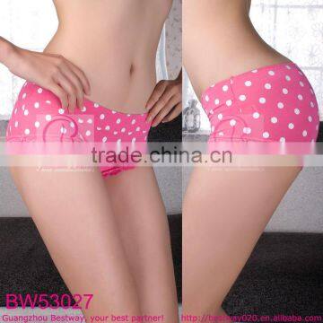 Guangzhou Bestway wholesale sexy pink stocklot panty