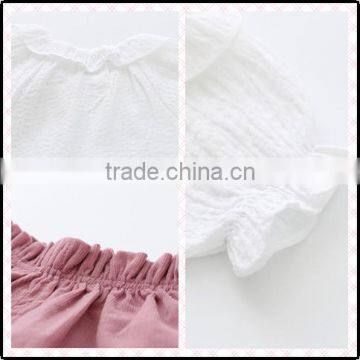 2017 Latest Fashion Unique Birthday Cute Breathable Kids Wear Skirts Children Girl Baby Clothes Clothing Set photo-5